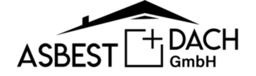 Logo von Asbest Dach GmbH für Asbestsanierung und Dacharbeiten in schwarzer Ausführung