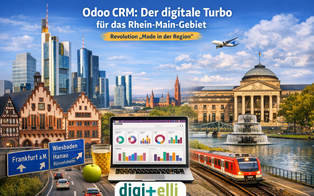 Odoo CRM: Der digitale Turbo für das Rhein-Main-Gebiet – Revolution „Made in der Region“